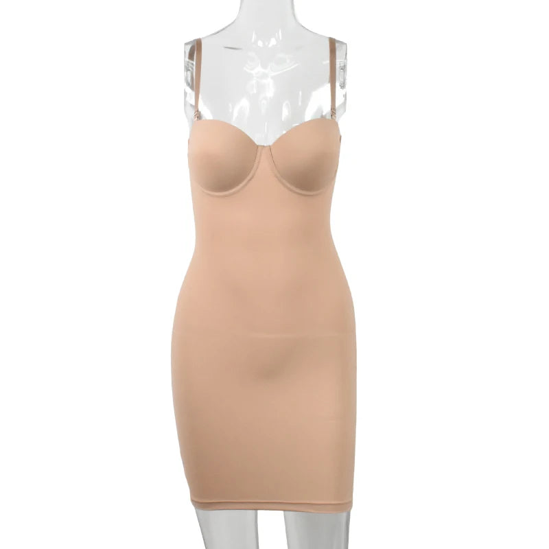 Robe gainante sculptante