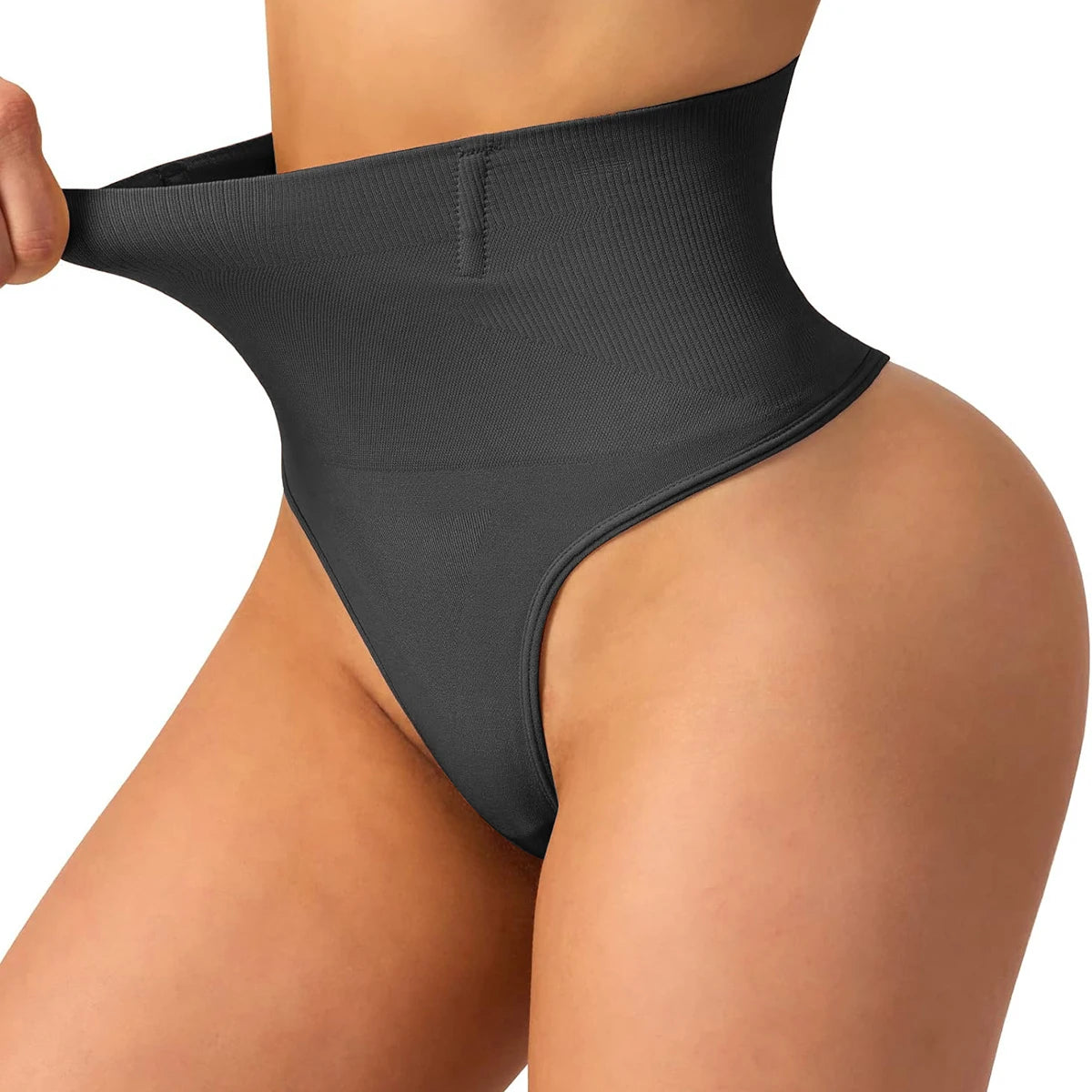 Culotte Gainante Taille Haute – Contrôle Ventre & Fessier Galbé