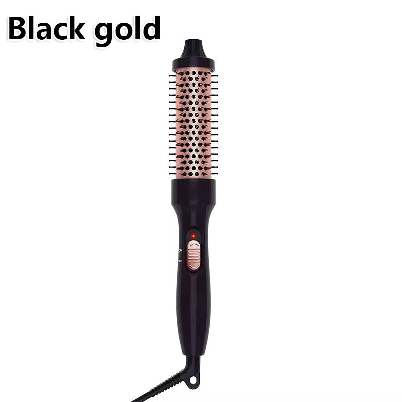 Brosse Chauffante Rotative 2 en 1 – Lissage & Boucles Parfaites