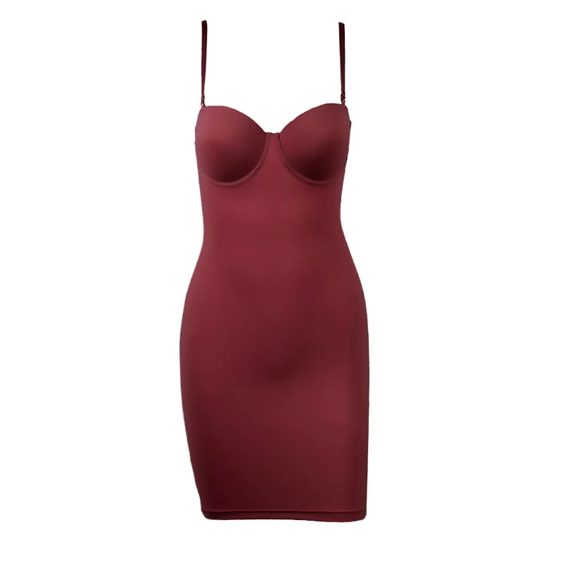 Robe gainante sculptante