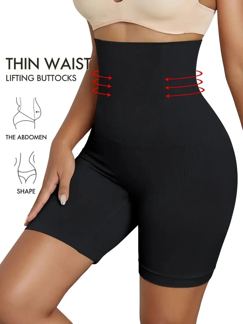 Culotte Gainante Taille Haute – Contrôle Ventre & Fessier Galbé